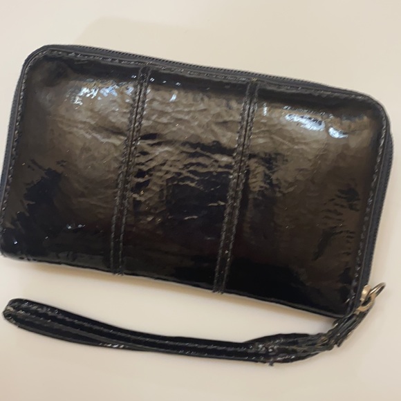 Coach Navy Blue Wristlet - Picture 4 of 16